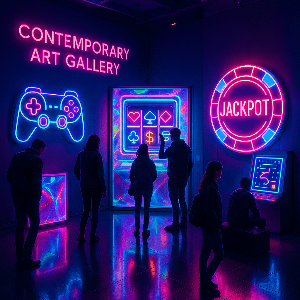Neon Aesthetics: How Gaming Venue Visual Culture Influences Contemporary Art